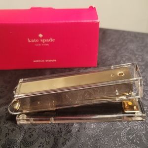 Kate Spade New York Acrylic Stapler GOLD